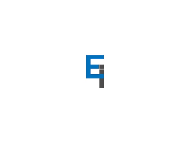 Ontwerp van het logo van de EI