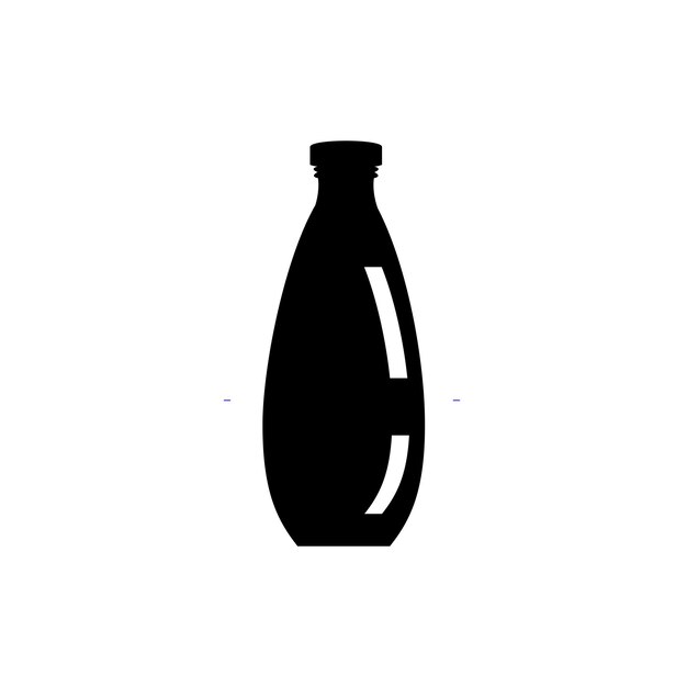 Vector ontwerp van het logo van de fles