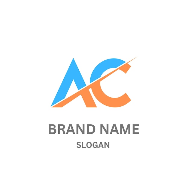 Ontwerp van het logo van de letter AC220