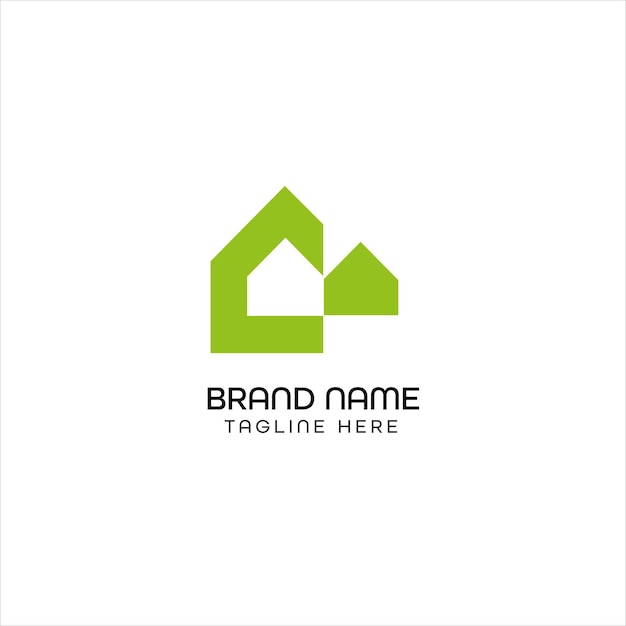 ontwerp van het logo van het huis
