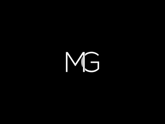 Ontwerp van het logo van MG