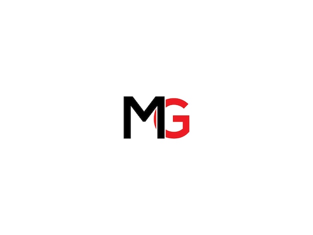 Ontwerp van het logo van MG