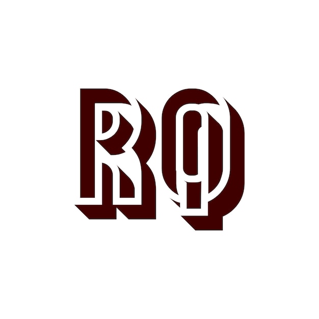 Ontwerp van het logo van RQ