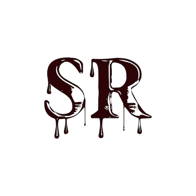 Ontwerp van het logo van SR