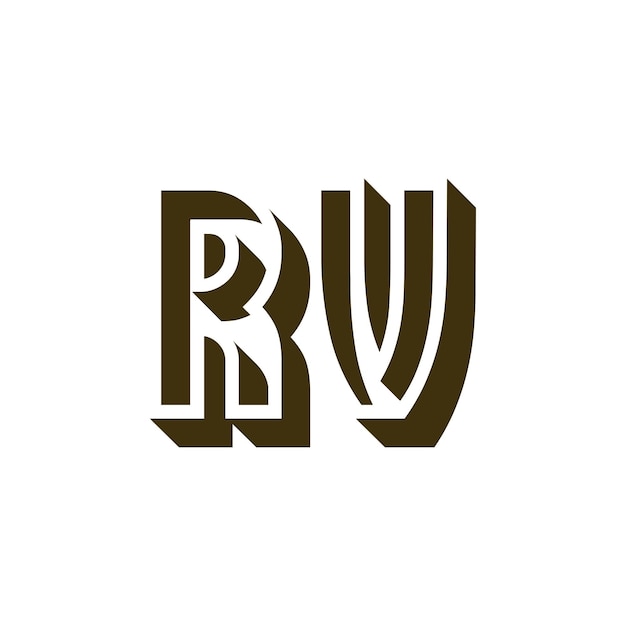 Ontwerp van het RV-logo