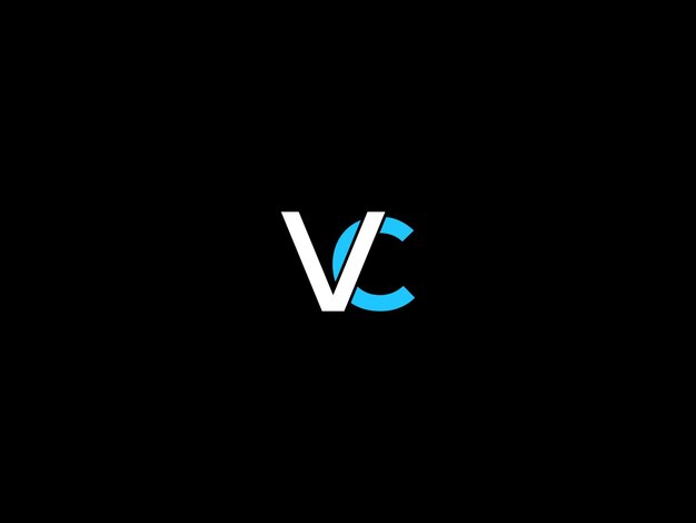 Vector ontwerp van het vc-logo