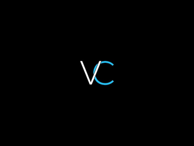 Vector ontwerp van het vc-logo