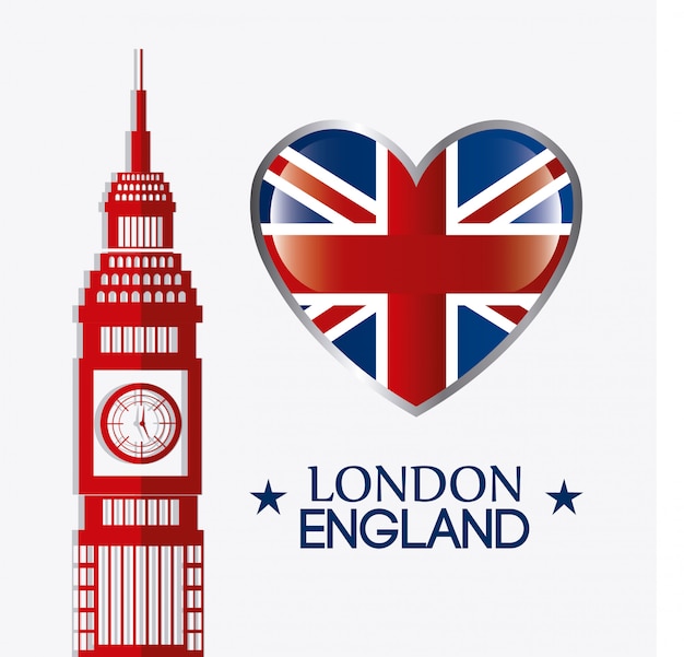 Ontwerp van londen engeland.