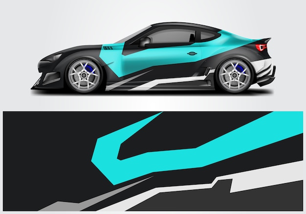 ontwerp van sportwagen wrap