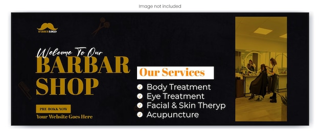Ontwerp van templates voor kapsalons en webbanners