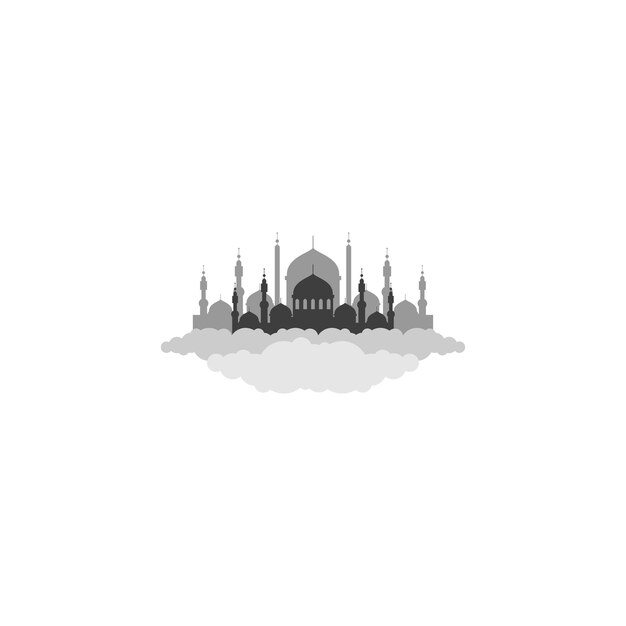 Ontwerp vector Eid alAdha-groetlogo en Eid alAdha-vakantiepictogram