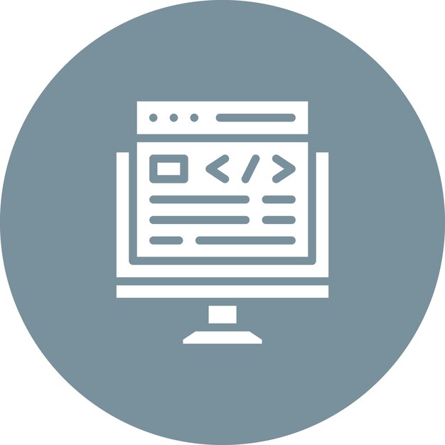Ontwerp vector icoon illustratie van Codering en Ontwikkeling icoon set