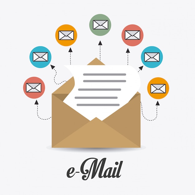 Ontwerp voor e-mailmarketing.