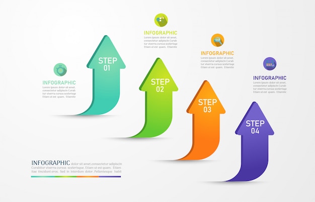 Vector ontwerp zakelijke sjabloon opties infographic grafiekelement.