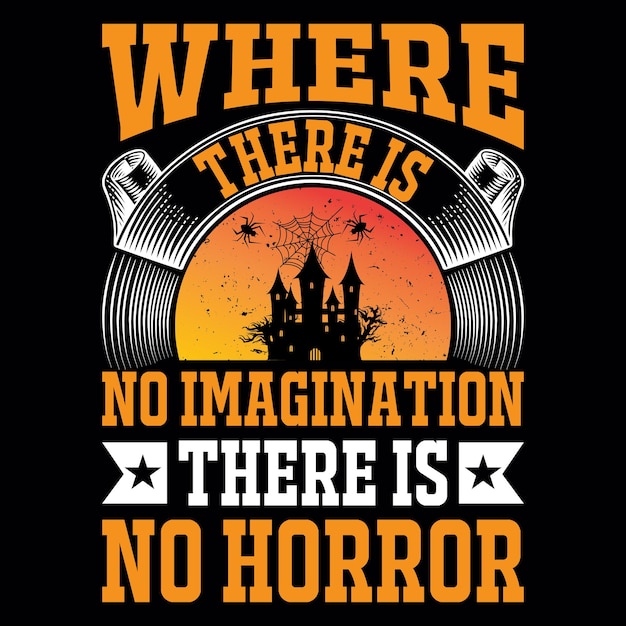 Ontwerpbestand voor Halloween-typografie t-shirt