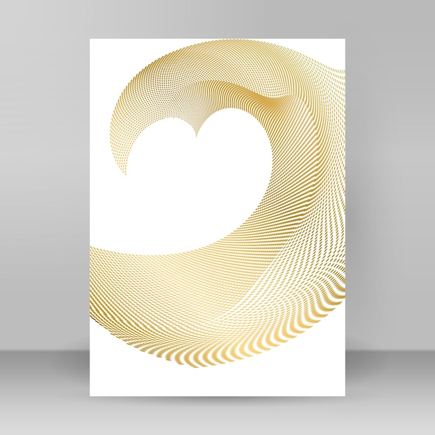 Ontwerpelementen 3d shell swirl cirkel elegante vorm
