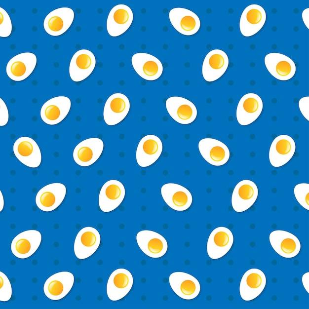 Ontwerppatroon met eieren voor kinderen