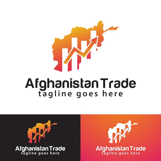 Ontwerpsjabloon voor Afghanistan Handelslogo
