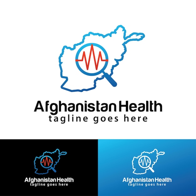 Ontwerpsjabloon voor Afghanistan Health-logo