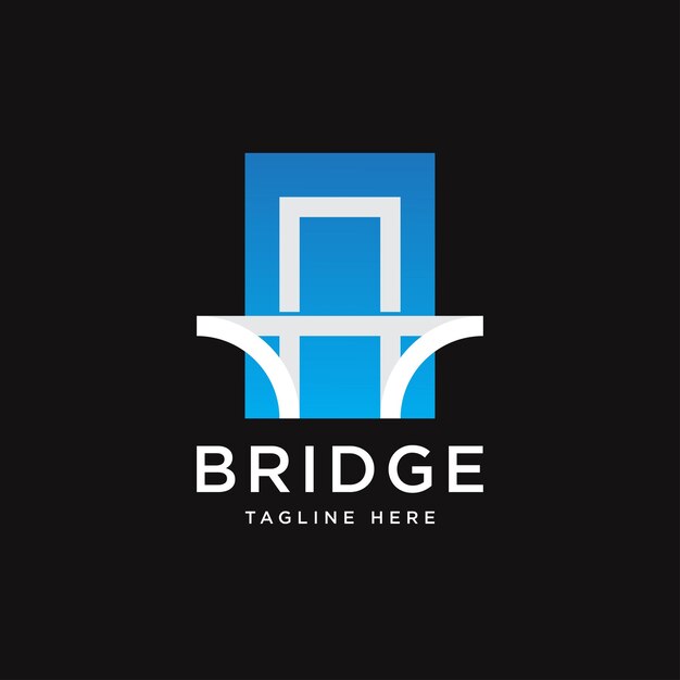 Ontwerpsjabloon voor bridge corporation-logo