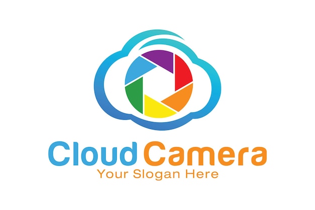 Ontwerpsjabloon voor Cloud Camera-logo