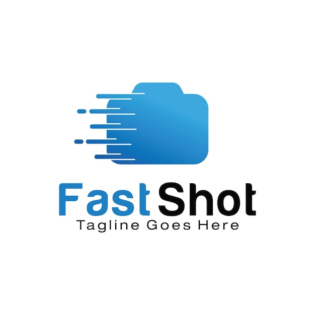 Ontwerpsjabloon voor Fast Shot-logo