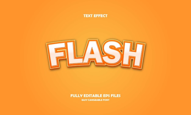 Ontwerpsjabloon voor flash-teksteffect