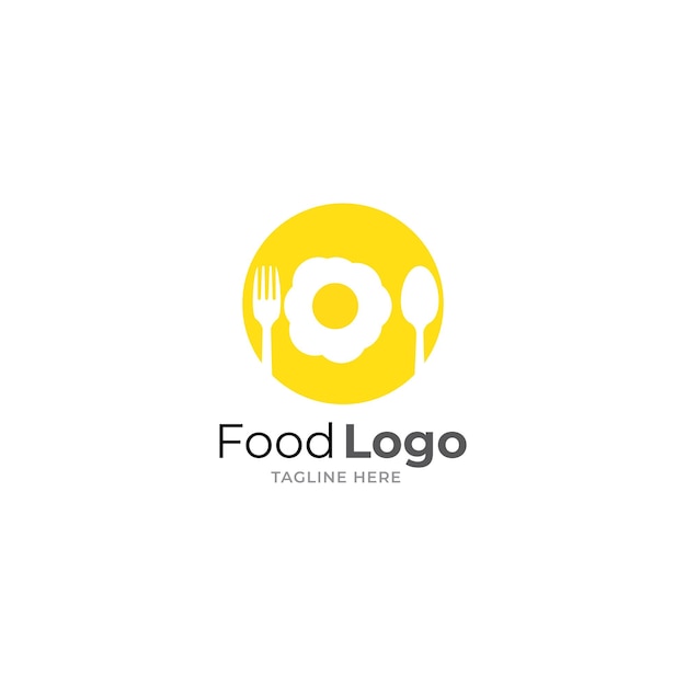 Ontwerpsjabloon voor Food Talk-logo