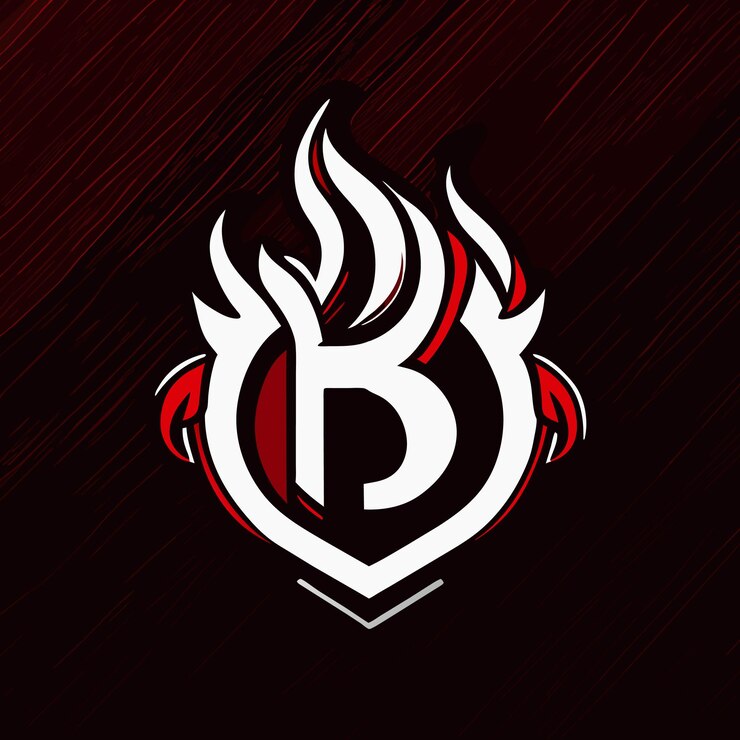 Ontwerpsjabloon voor het logo van de letter B
