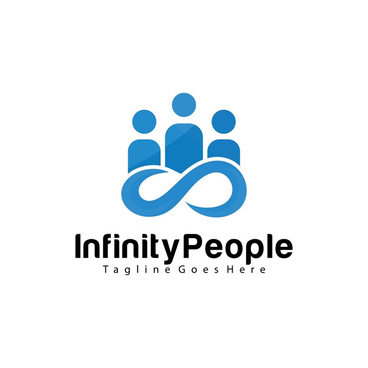 Ontwerpsjabloon voor Infinity People-logo