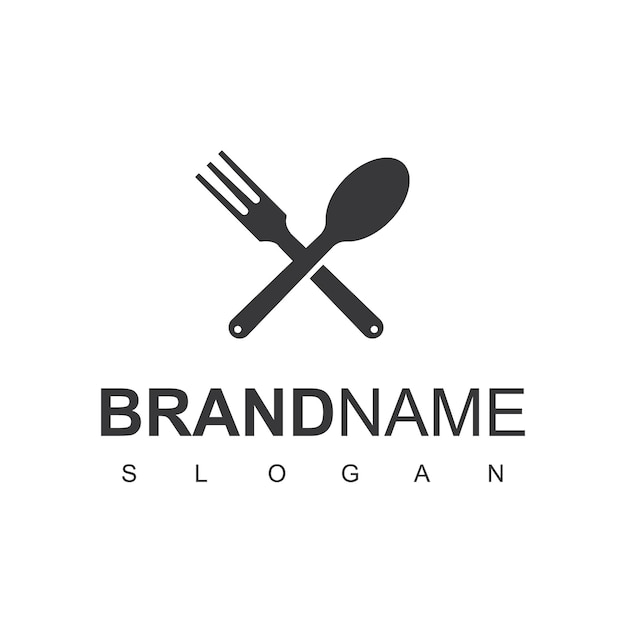 Ontwerpsjabloon voor koken Logo