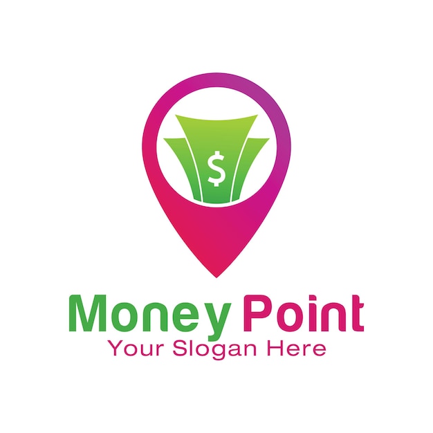 Ontwerpsjabloon voor Money Point-logo