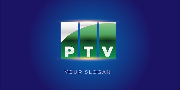 Ontwerpsjabloon voor professioneel tv-kanaallogo