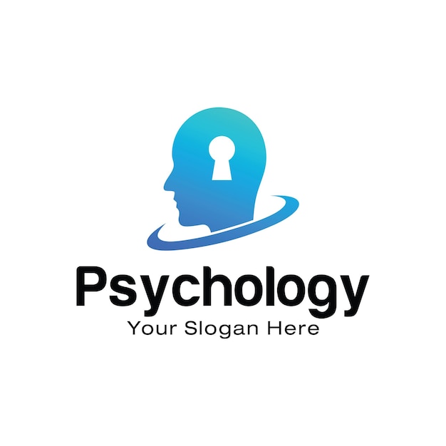 Ontwerpsjabloon voor psychologie-logo