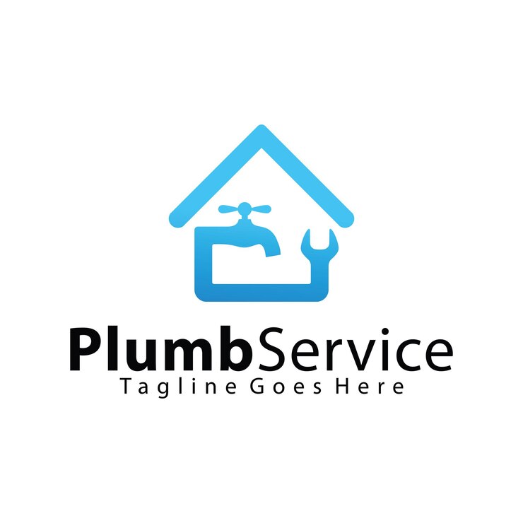 Ontwerpsjabloon voor sanitair service-logo