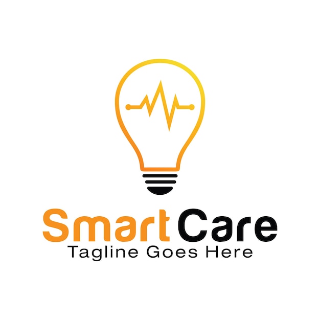 Ontwerpsjabloon voor Smart Care-logo