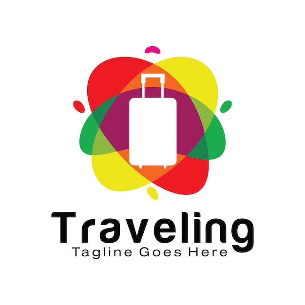 Ontwerpsjabloon voor Smart Traveling-logo