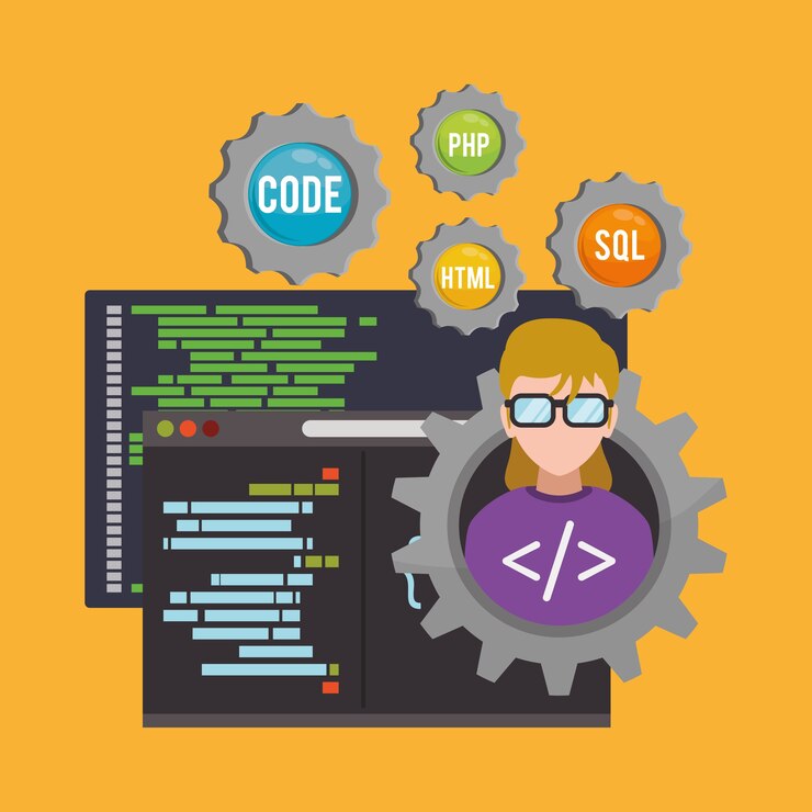 Vector ontwikkel webgevoelig ontwerp