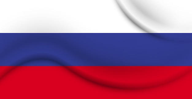 Ontwikkeling van de nationale vlag van de russische federatie vector