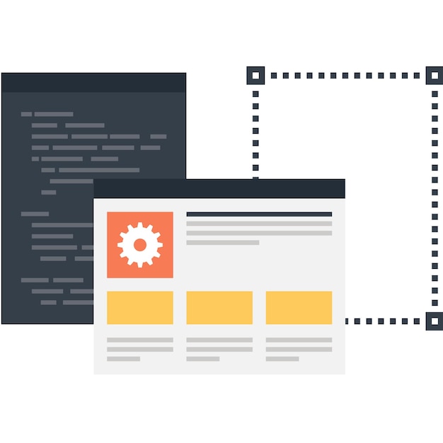Ontwikkeling van een platte webiconconcept