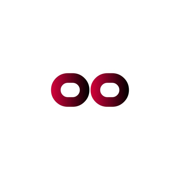 Vector oo optical logo