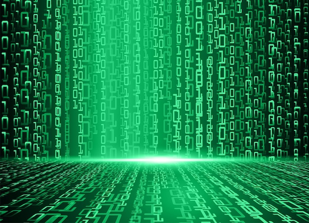 oog cyber circuit toekomstige technologie concept achtergrond