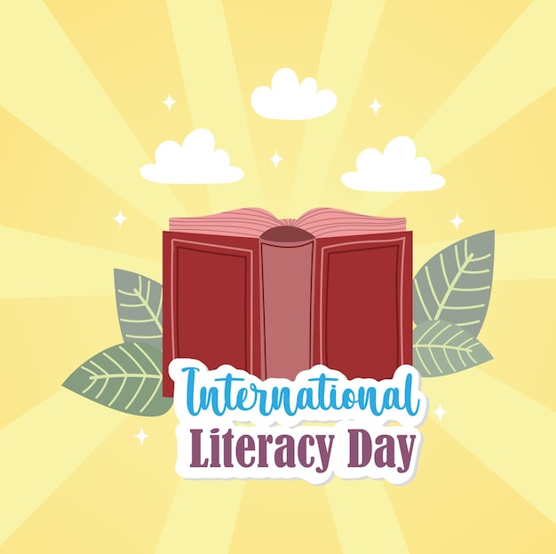 Open book international literacy day