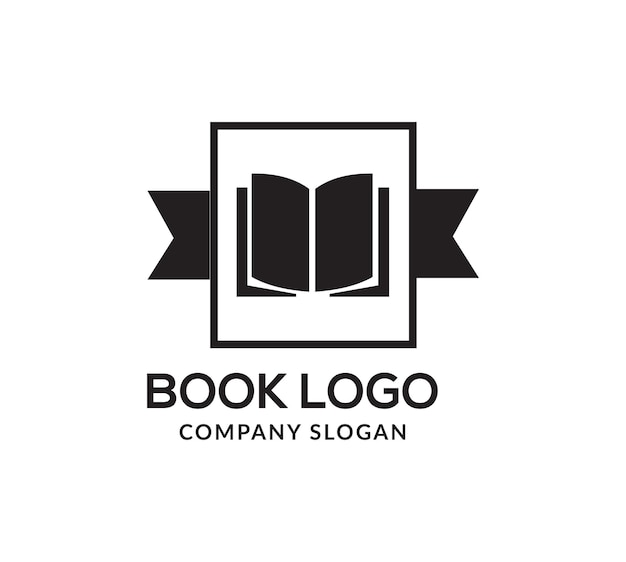 Open Book Logo Tidewater Green Shape Linear Style Boek Icon geïsoleerd op dubbele achtergrond Gebruikbaar