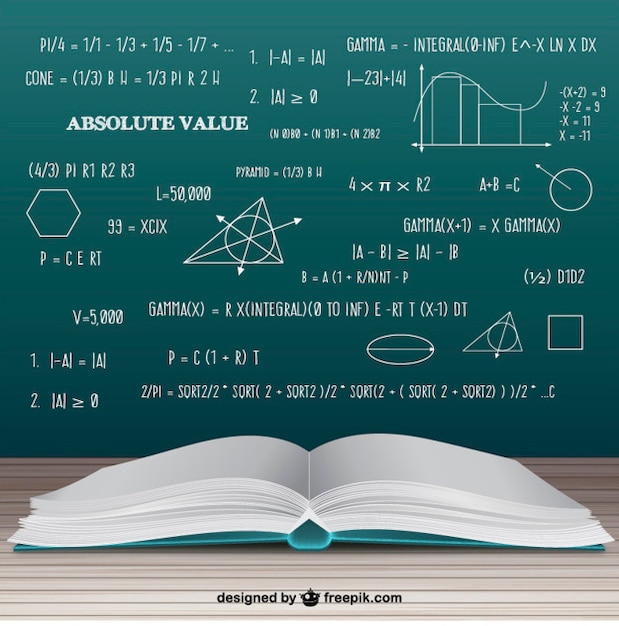 Aperto libro di matematica