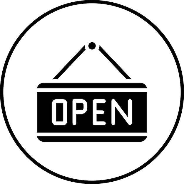 Open Tag icon vector image Can be used for Supermarket