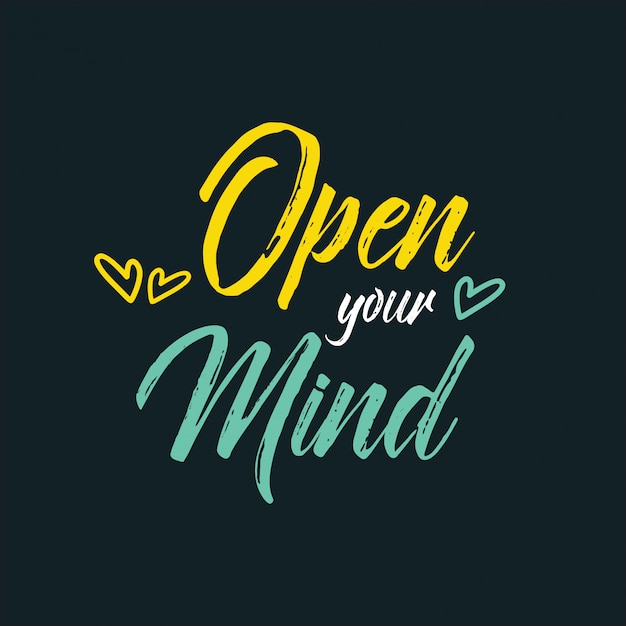 Open your mind