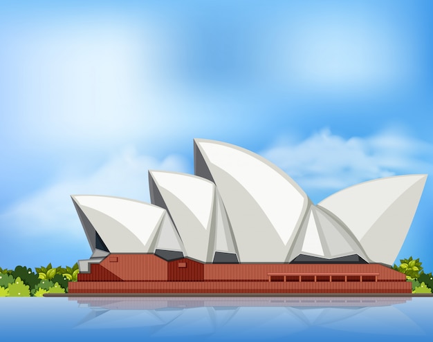 Teatro dell'opera a sydney in australia
