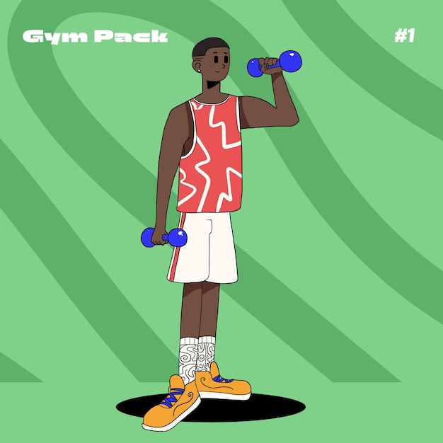 opheffen van gewichten 2 Gym pack 1