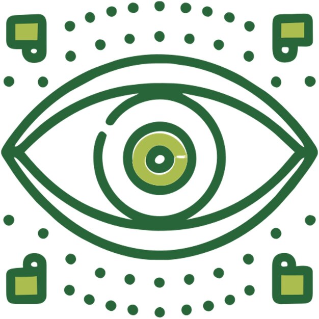 Vector ophthalmology icon